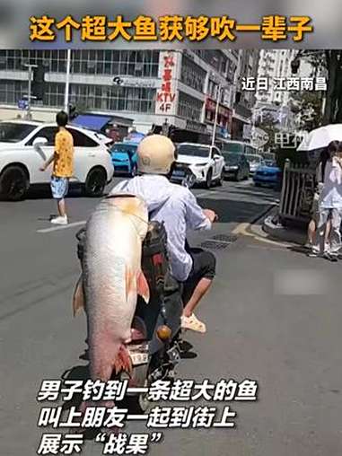 这个超大鱼获够吹一辈子