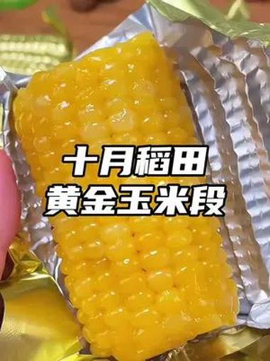 是谁还没吃过这个十月稻田黄金玉米段,又软又糯,还能拉丝,不管是老人小孩都能吃的,真的好好吃