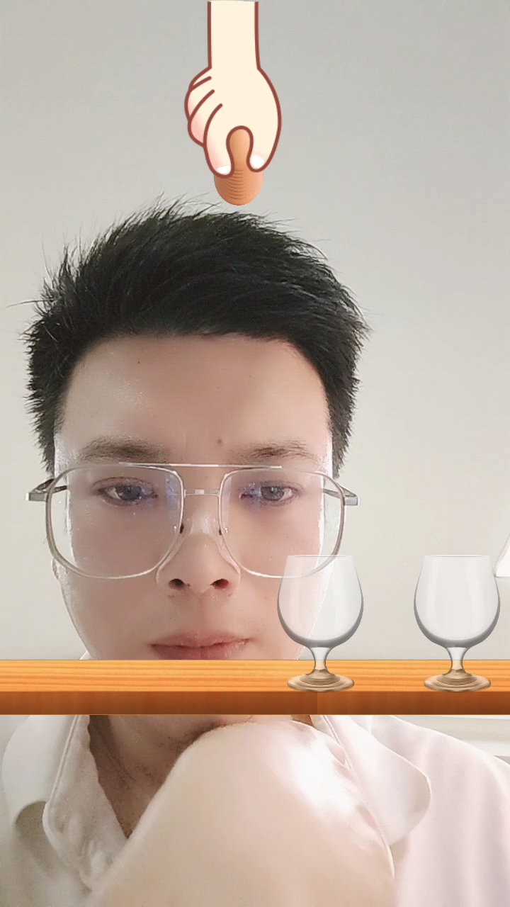 酒杯接鸡蛋