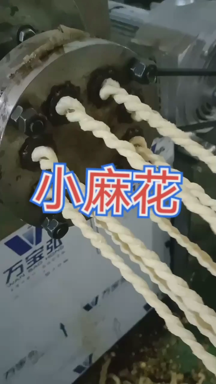休闲小麻花食品膨化机 复合妙脆角食品加工设备实体工厂 