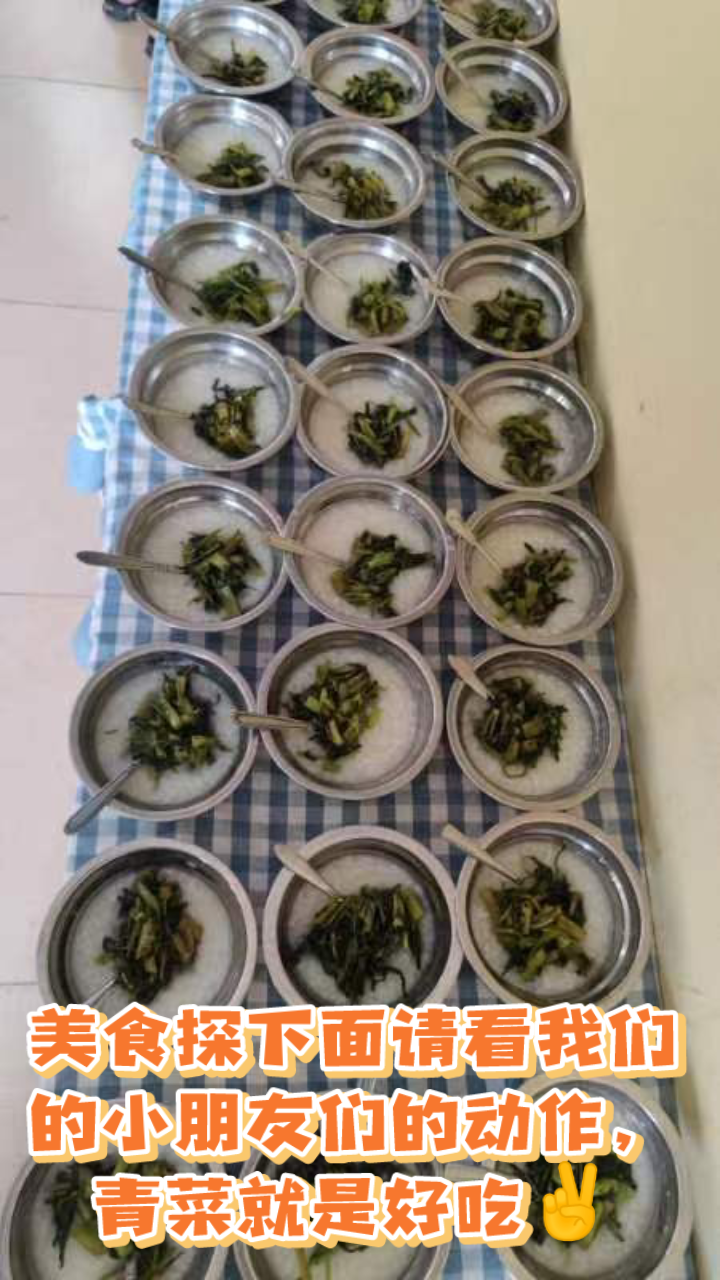 爱吃青菜的小朋友