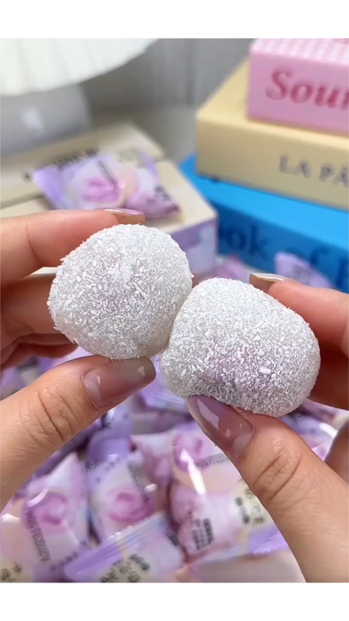 芋泥牛奶泡芙雪媚娘,个位数享美味