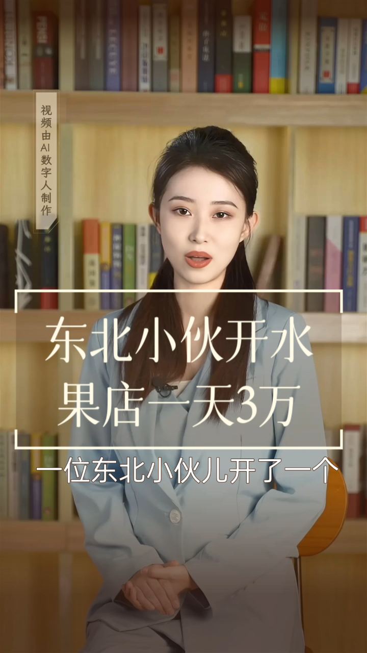 东北小伙开水果店,一天3万如何做到