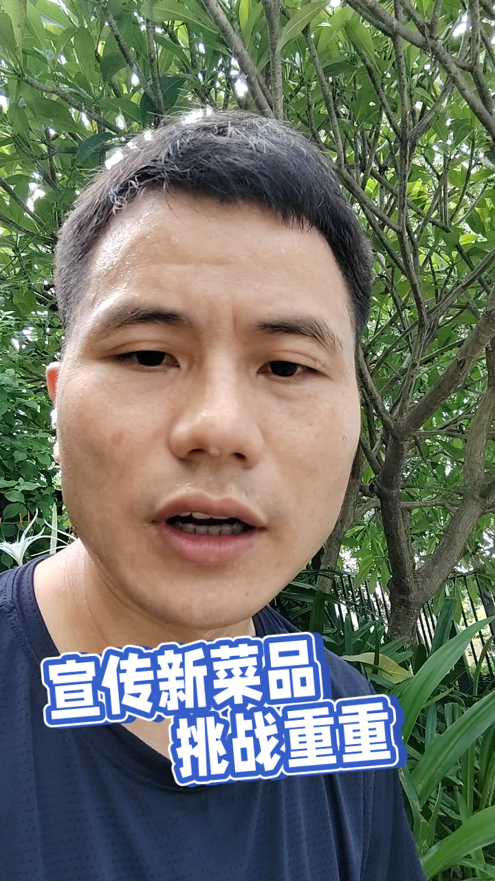 宣传新菜品,挑战重重