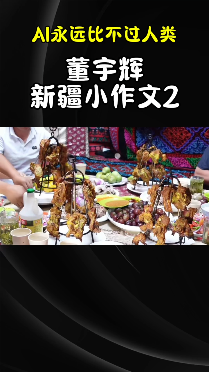 董宇辉新疆小作文