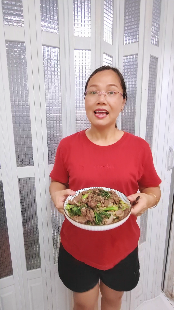 芥兰炒牛肉,经典潮州味