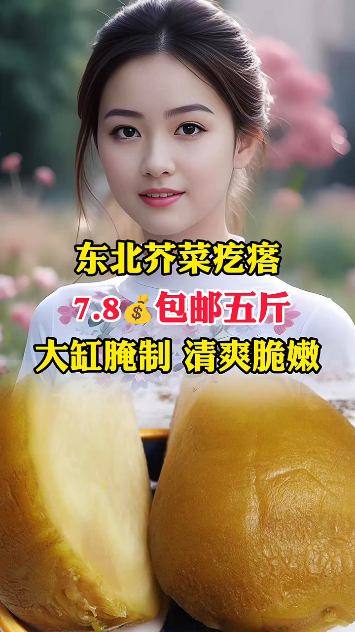 东北芥菜疙瘩 大缸腌制
