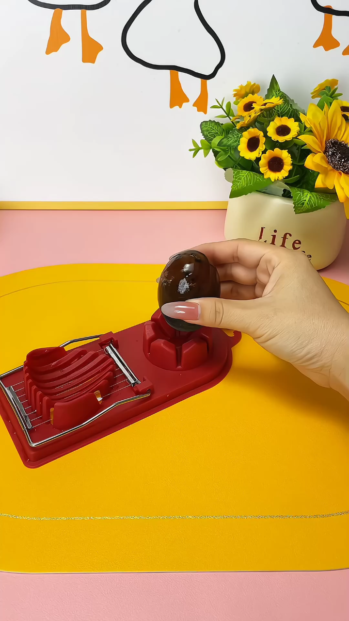 揭秘!鸡蛋切割神器,花式切法惊呆你