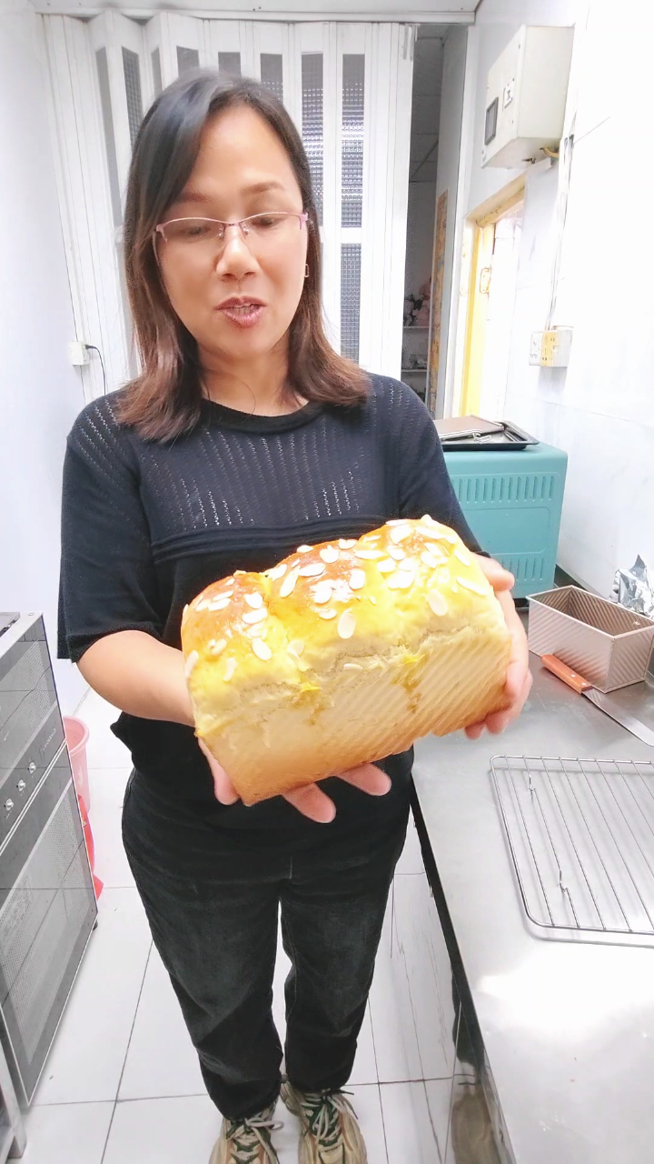 自制吐司,拉丝又嚼劲