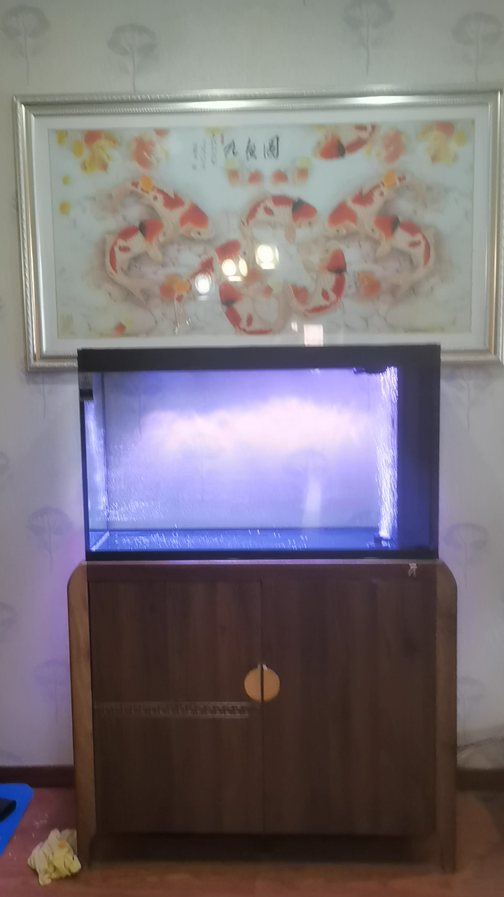 睿美鱼缸清欢系列烟熏橡木