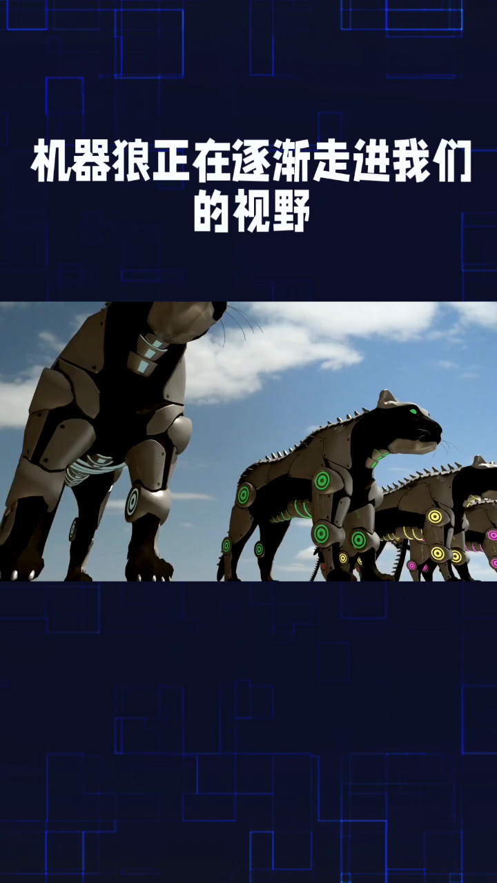 机器狼正在逐渐走进我们的视野