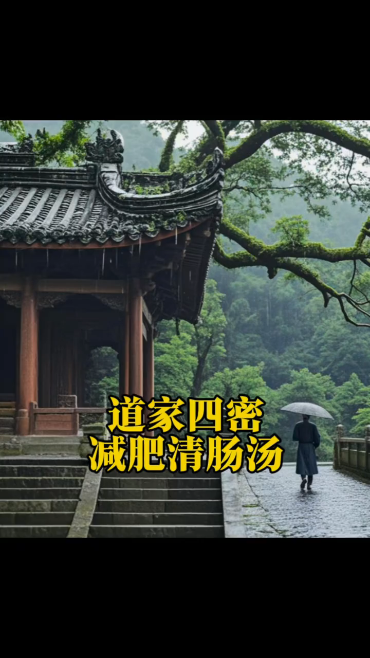 一道很土但很有用的清肠通便汤