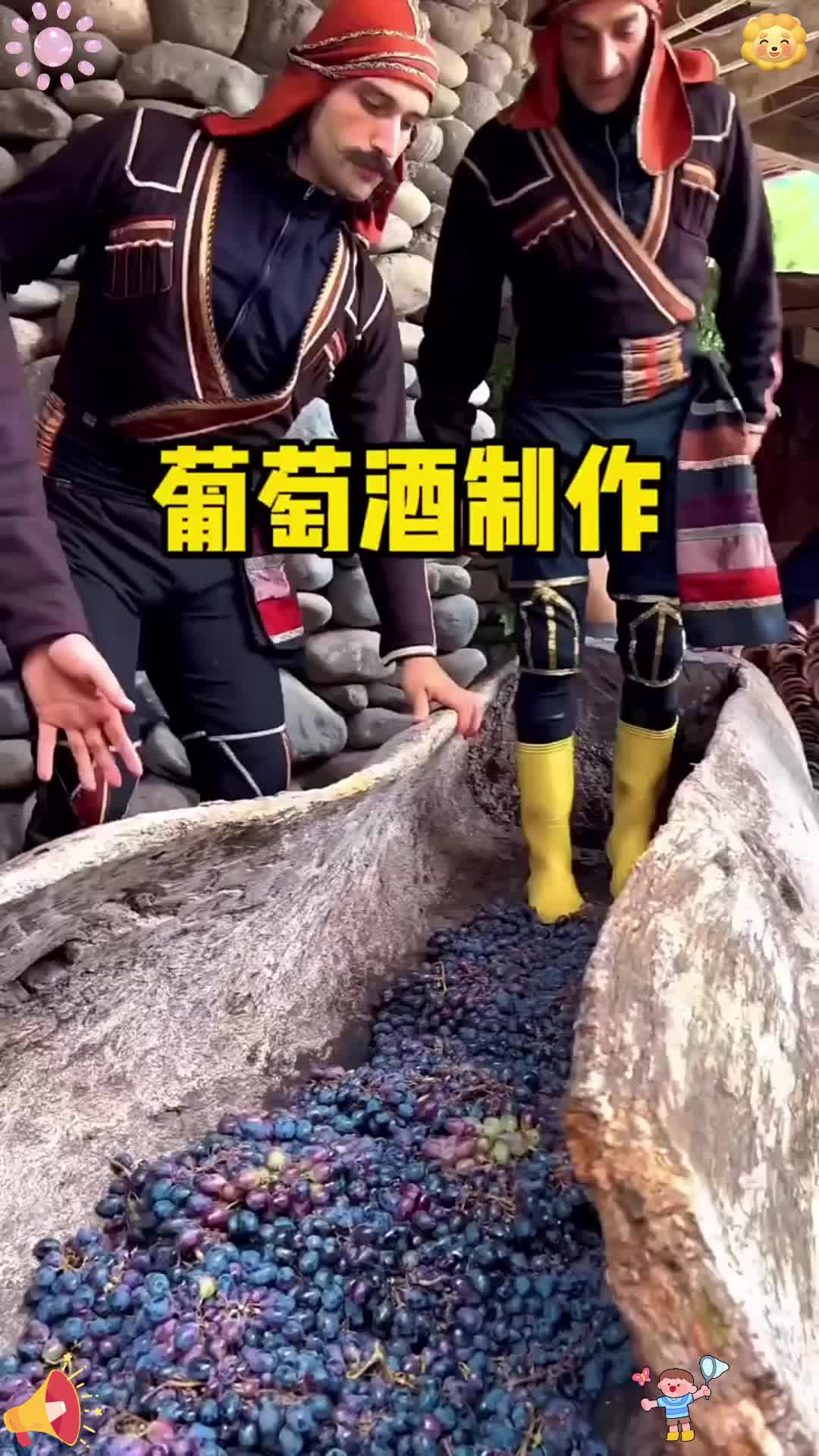 这就是红酒制作过程吧，还带着独特的香味