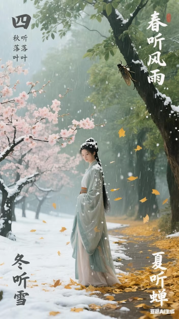 四季有声壁纸动图