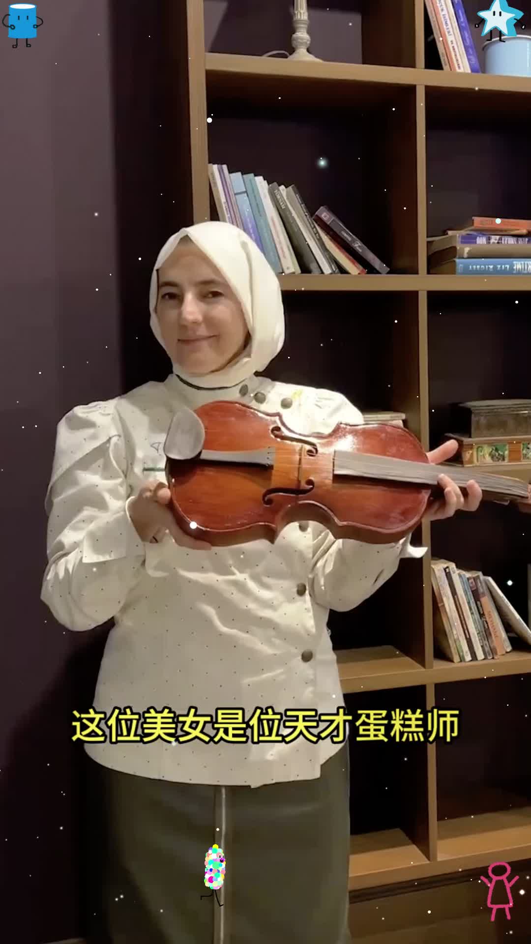 能把蛋糕做成各种模型的女人，她的作品很有创意
