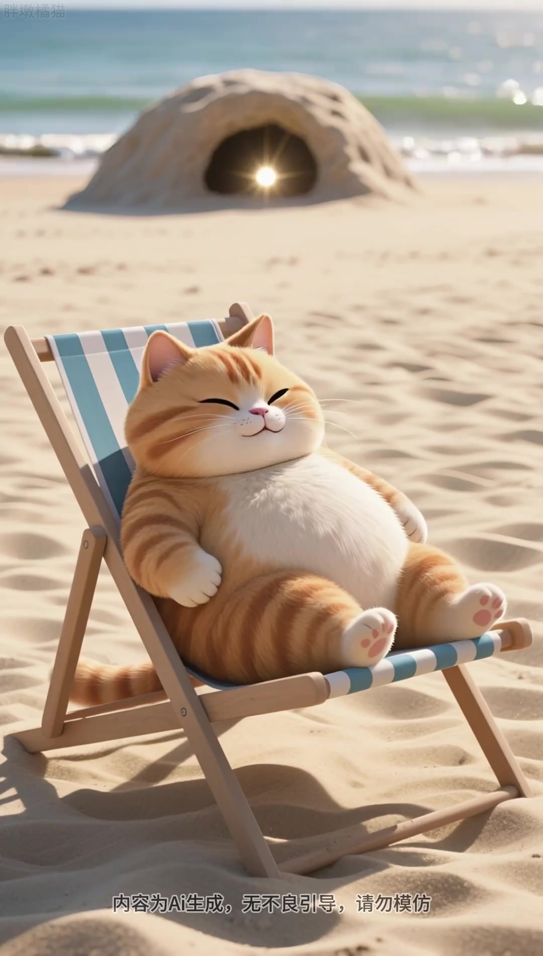 章鱼被胖橘猫套路了   原创视频  蓝环章鱼  橘猫  动画