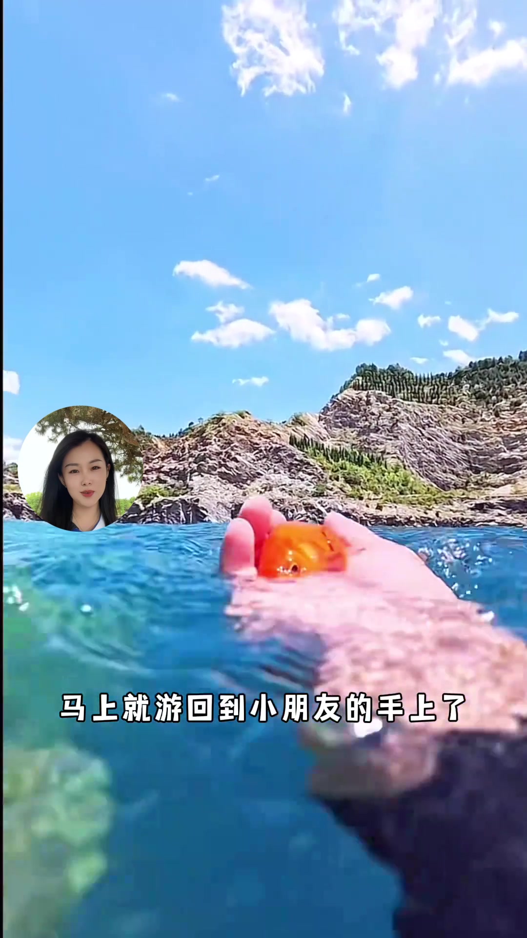 把小金鱼放生后,会自己游回来?