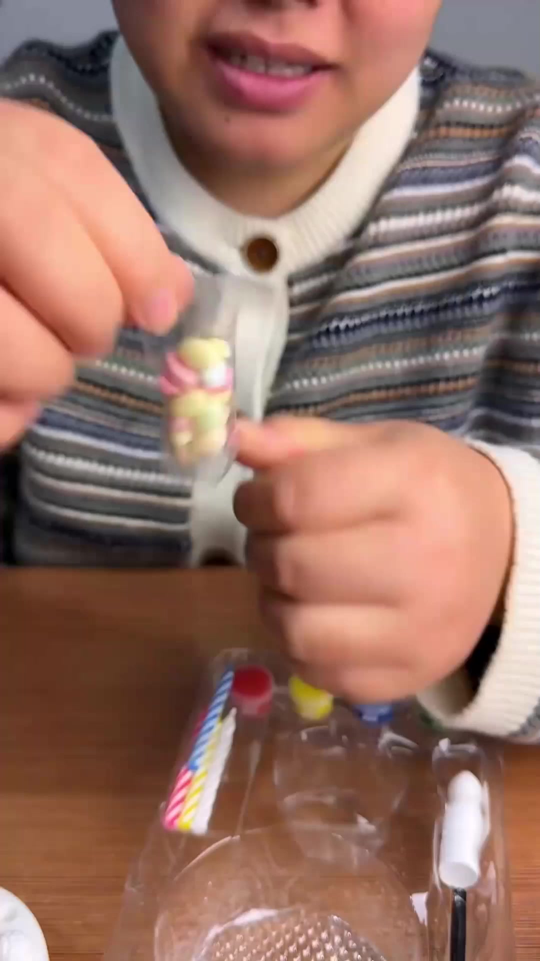 蛋糕涂鸦糖果手工diy