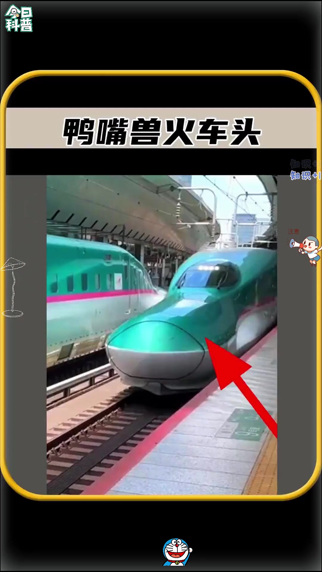 你敢相信吗,他们的火车头竟是鸭嘴兽形状,太奇怪了
