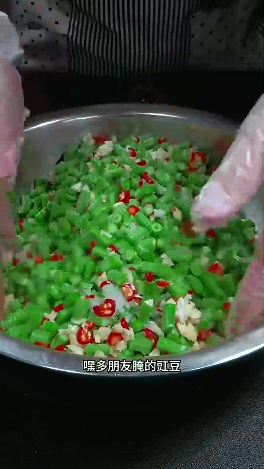 四川酸豇豆腌制方法,清脆爽口又下饭