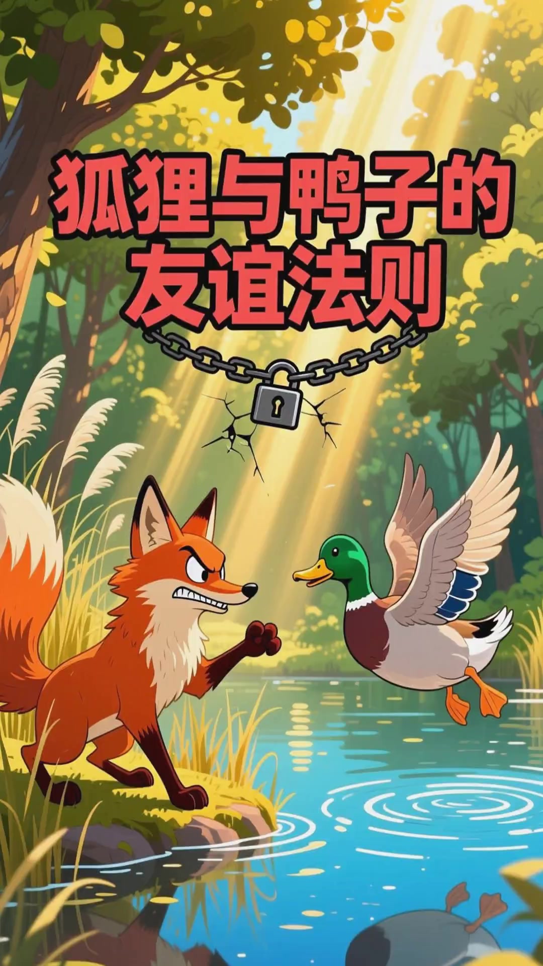 《狐狸和鸭子》的故事告诉我们,真正的智慧,往往藏在看似弱小者