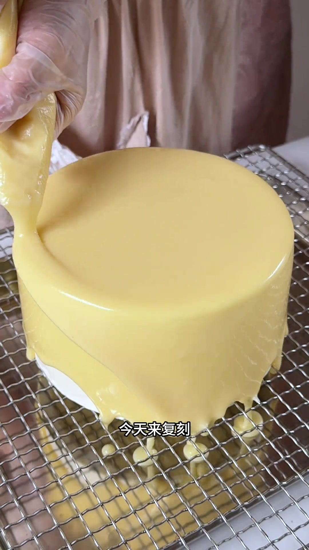复刻上海爆火，夏日限定，入口超级酸甜的柠檬凝乳蛋糕 黄油戚风