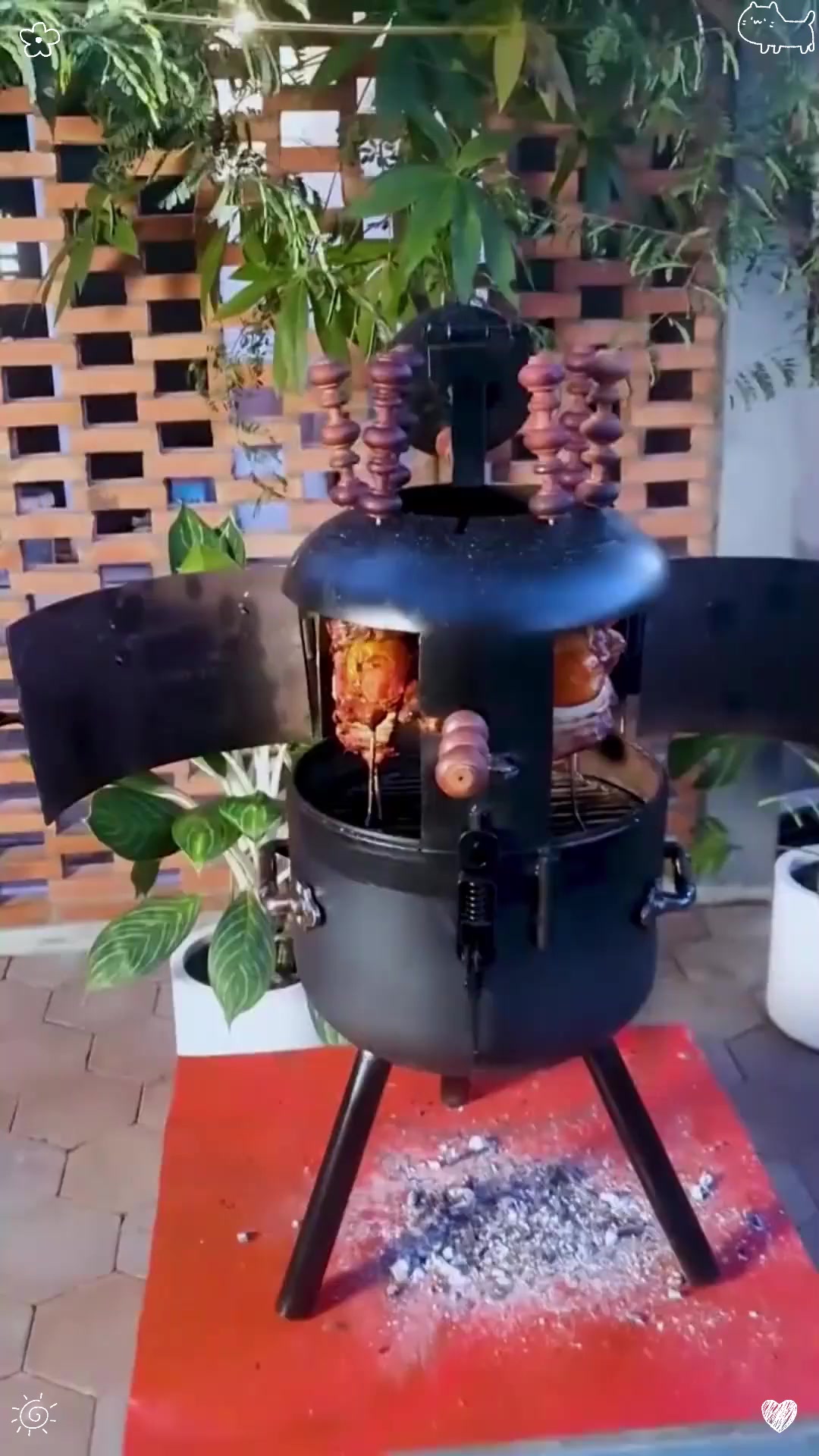 废旧煤气罐改造，DIY 家用烧烤炉