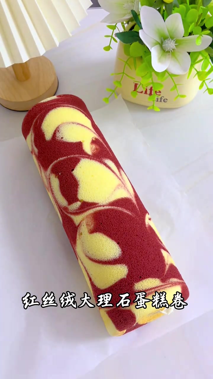 新手一次成功的大理石蛋糕卷来啦～ 新手一次成功的大理