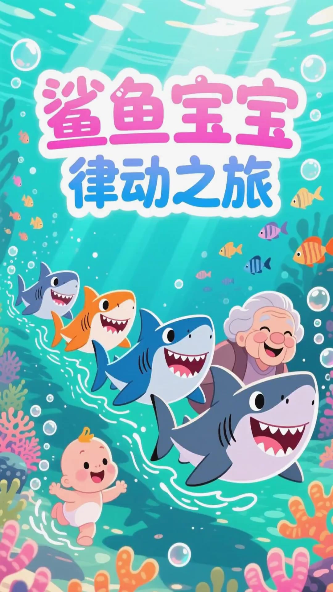 英文儿歌启蒙｜《Baby Shark》