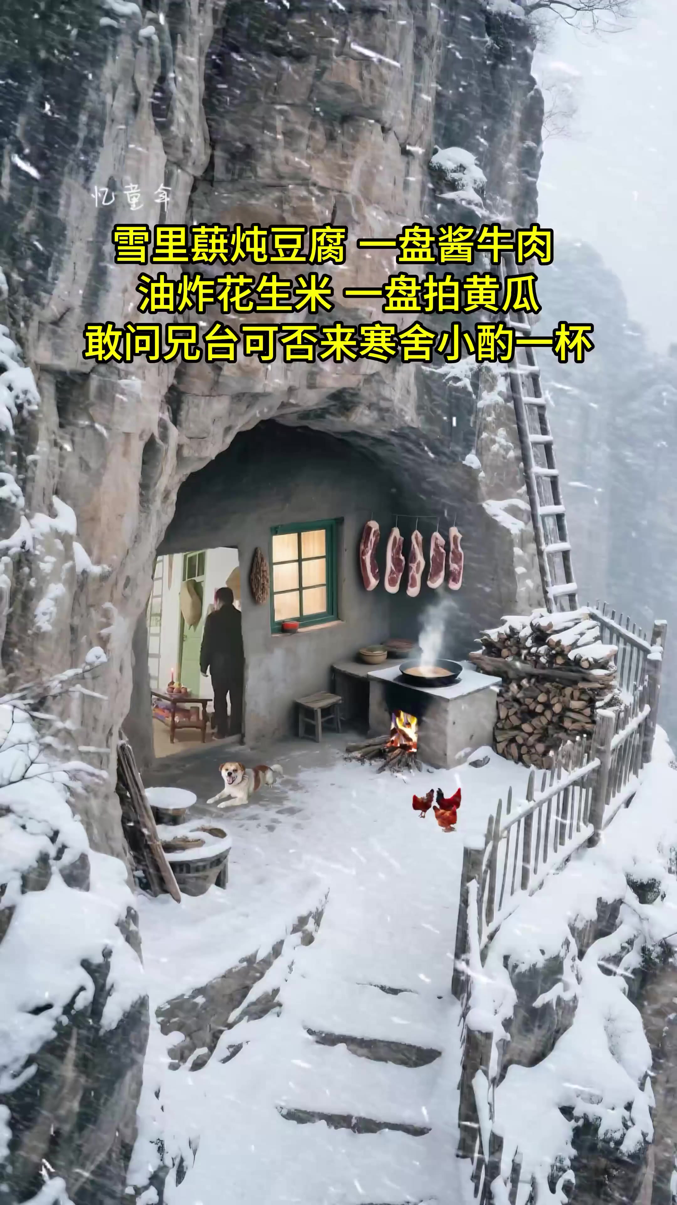 雪里蕻炖豆腐配酱牛肉,这样吃才过瘾!