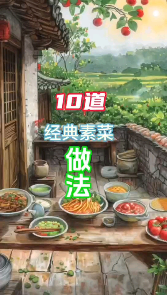 l0道经典素菜做法