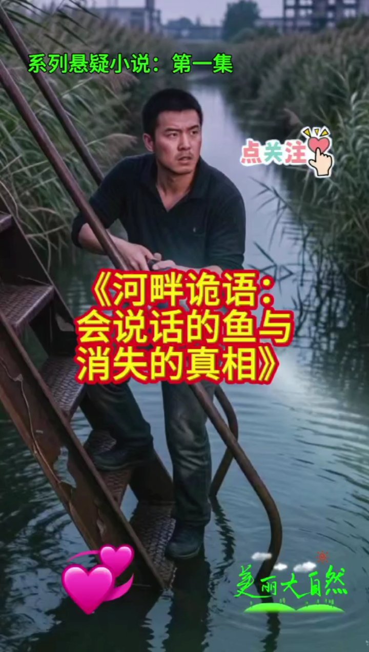 系列悬疑小说《河畔诡语:会说话的鱼与消失的真相》