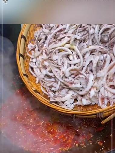新鲜脆口鱿鱼须含保护冰450g/包 4包/7包速冻海鲜火锅烧烤食材