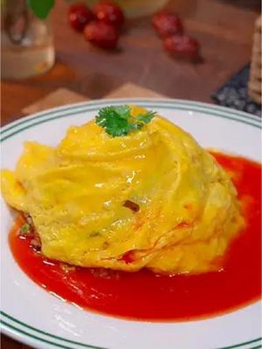 楼下天天排队吃的 蛋包饭 自己在家做真简单 美食教程