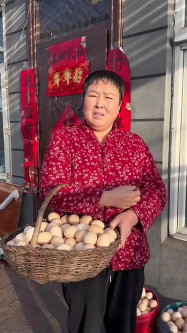 #农村笨鸡蛋 #东北农村笨鸡蛋 #大嫂 #三农