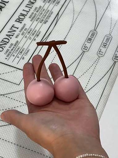 翻糖 仙妮贝儿 蛋糕@仙妮贝儿旗舰店 视频同款左下角