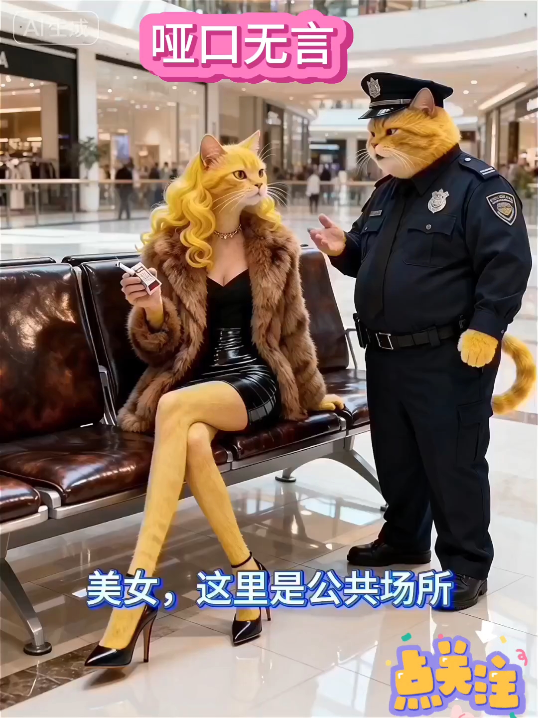 橘猫终于遇到对手了#可爱猫咪搞笑视频#猫咪治愈
