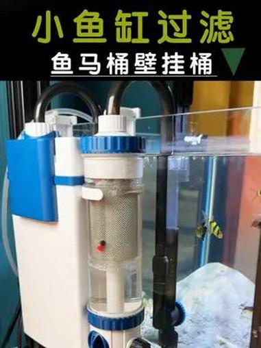 小鱼缸用什么过滤器?带鱼马桶的森森壁挂滤桶,可还行?鱼缸过滤 小鱼缸 水族 养鱼 壁挂滤桶