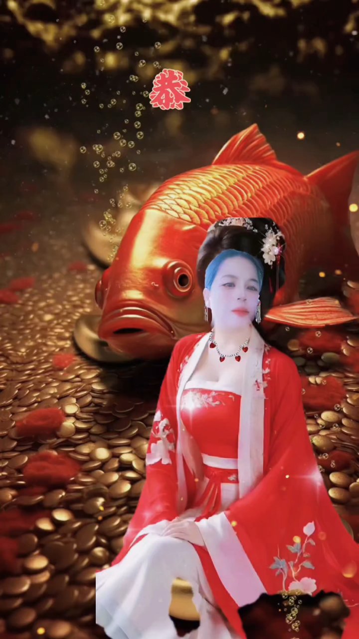 好运鲤鱼,好运连连!