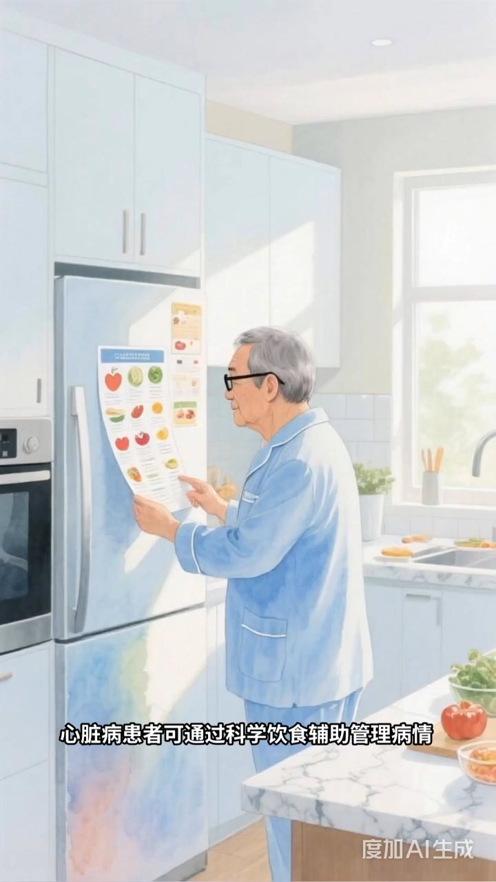心脏病患者如何科学饮食?控盐低脂是关键,护心食谱大公开