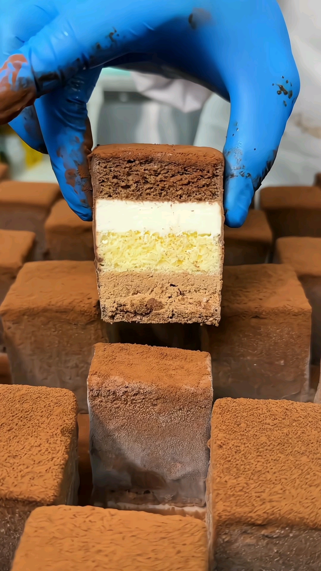 三层巧克力蛋糕,大人小孩都爱吃!