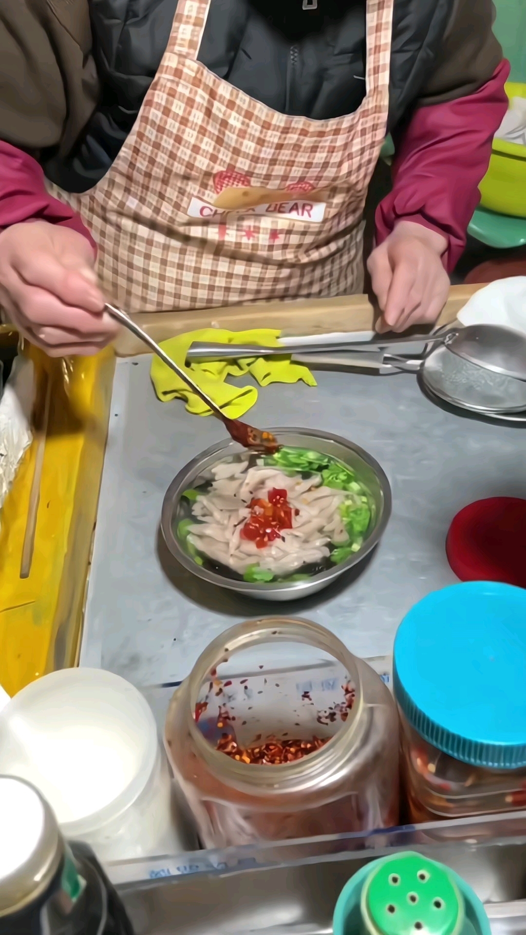 深夜去打卡做了好多年的温州瘦肉丸,太好吃了!