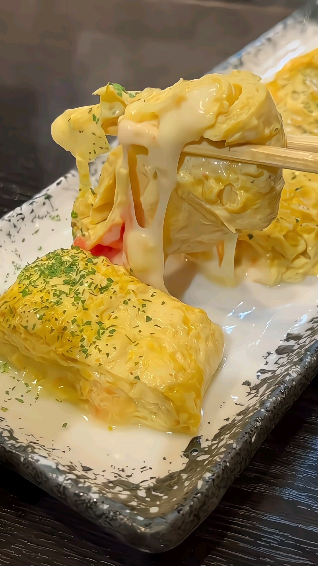 好吃的铁板鸡蛋饼,太香了!