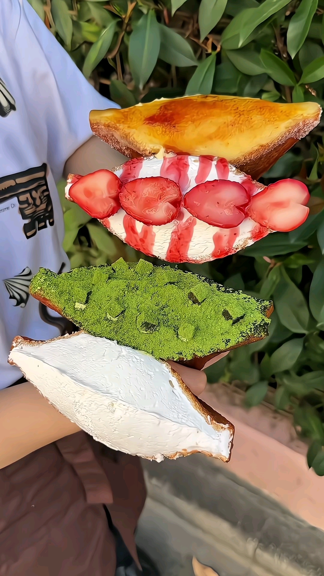 三明治面包,我还是喜欢吃草莓的!