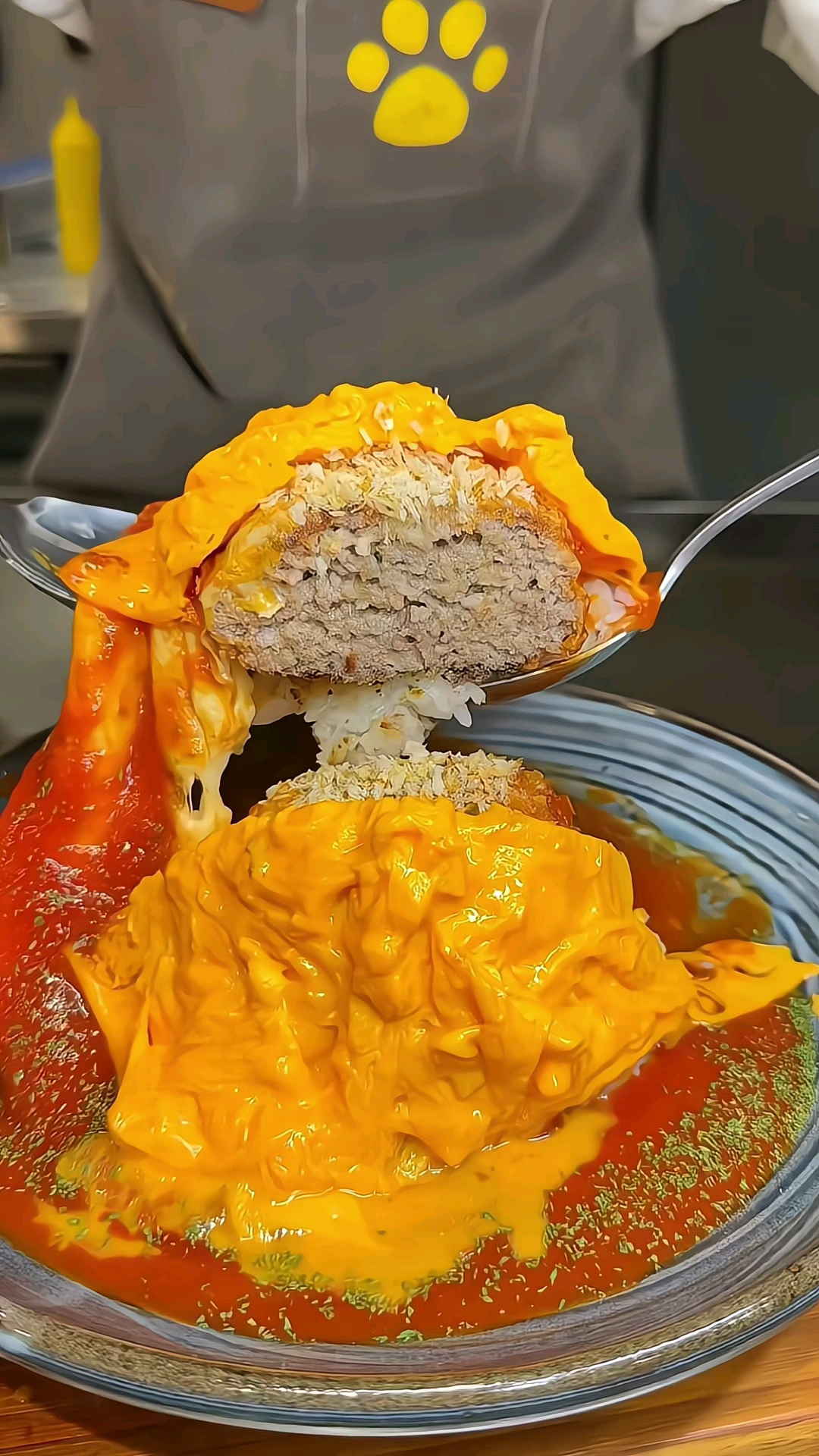 #百家流量扶持计划##一口爆汁##日式咖喱饭# 蛋包饭