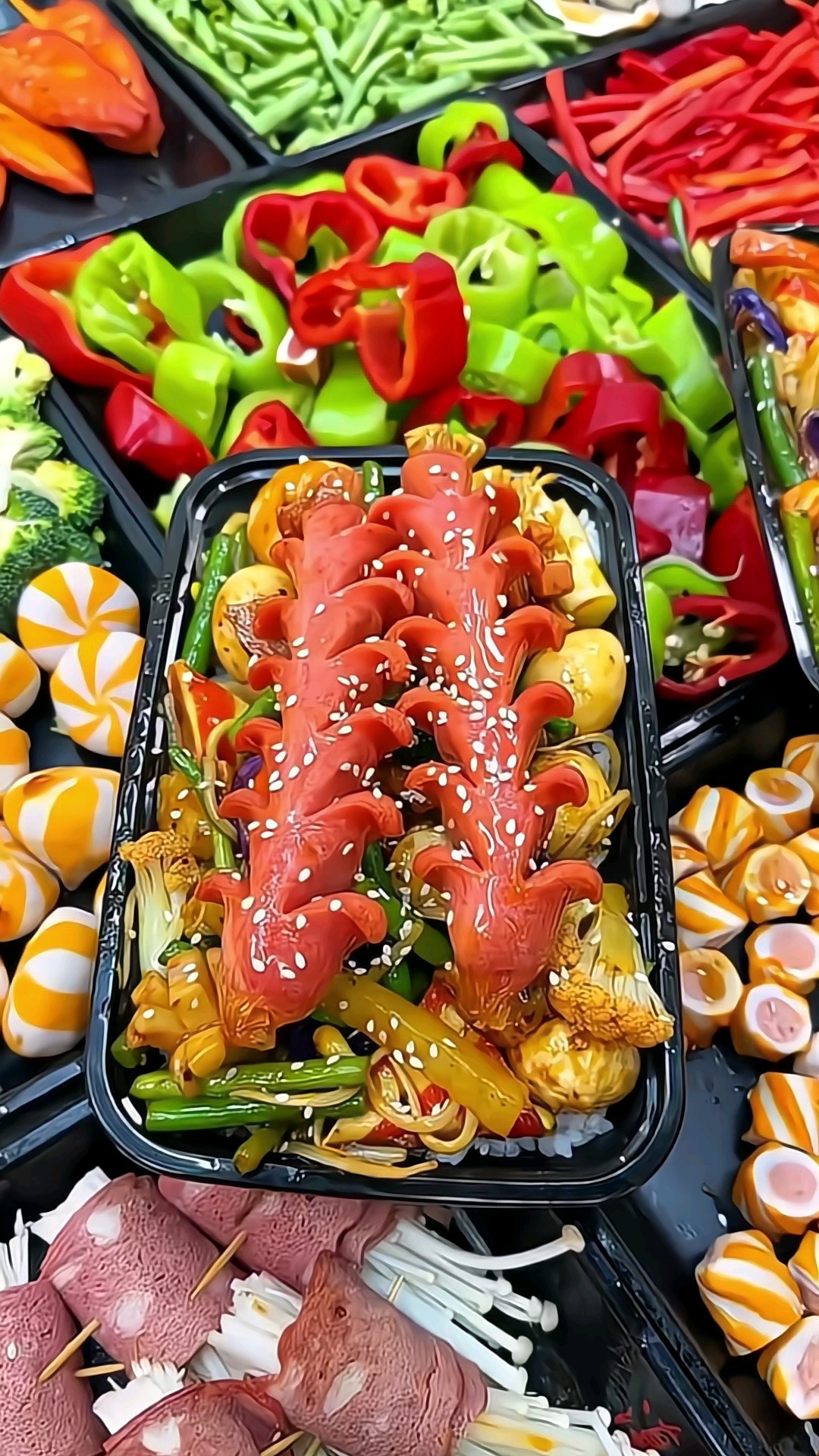 特色干锅焖饭,菜品丰富,营养又好吃!