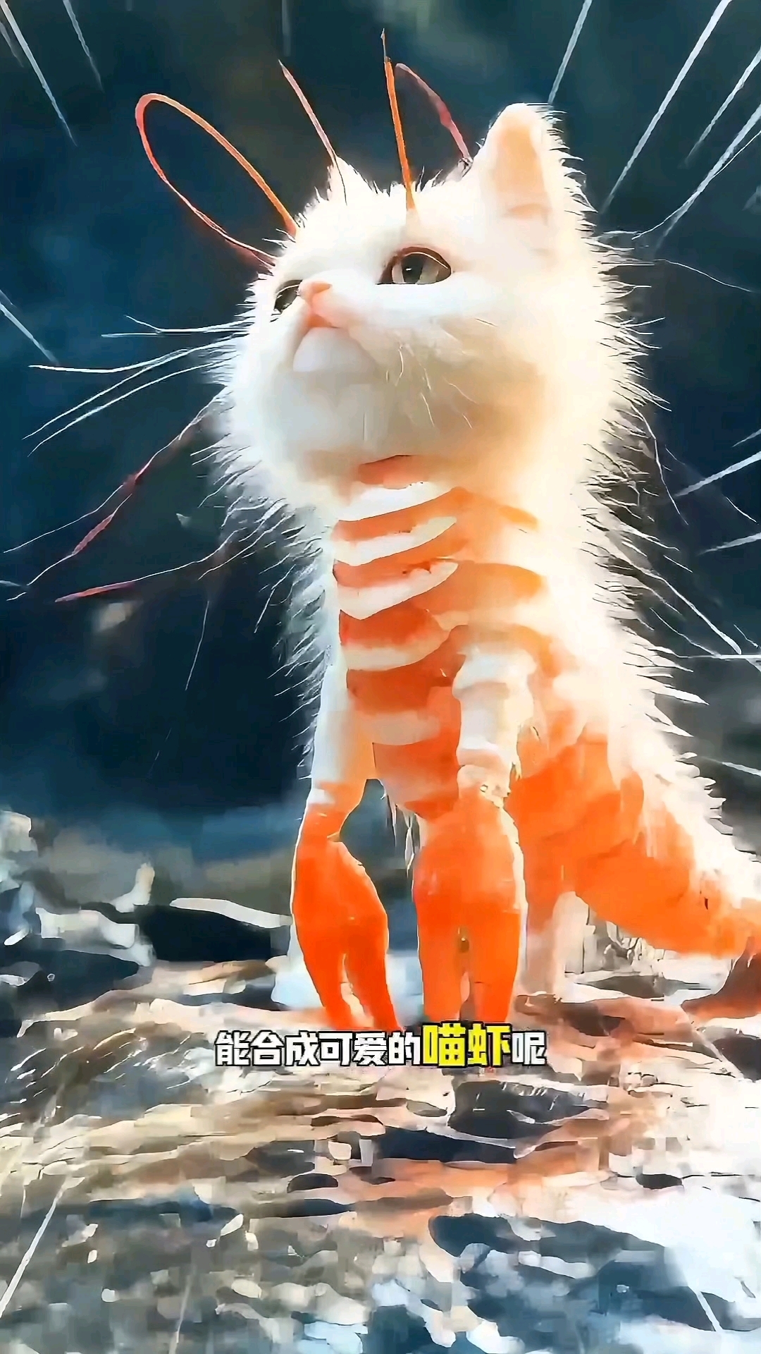 好漂亮虾猫