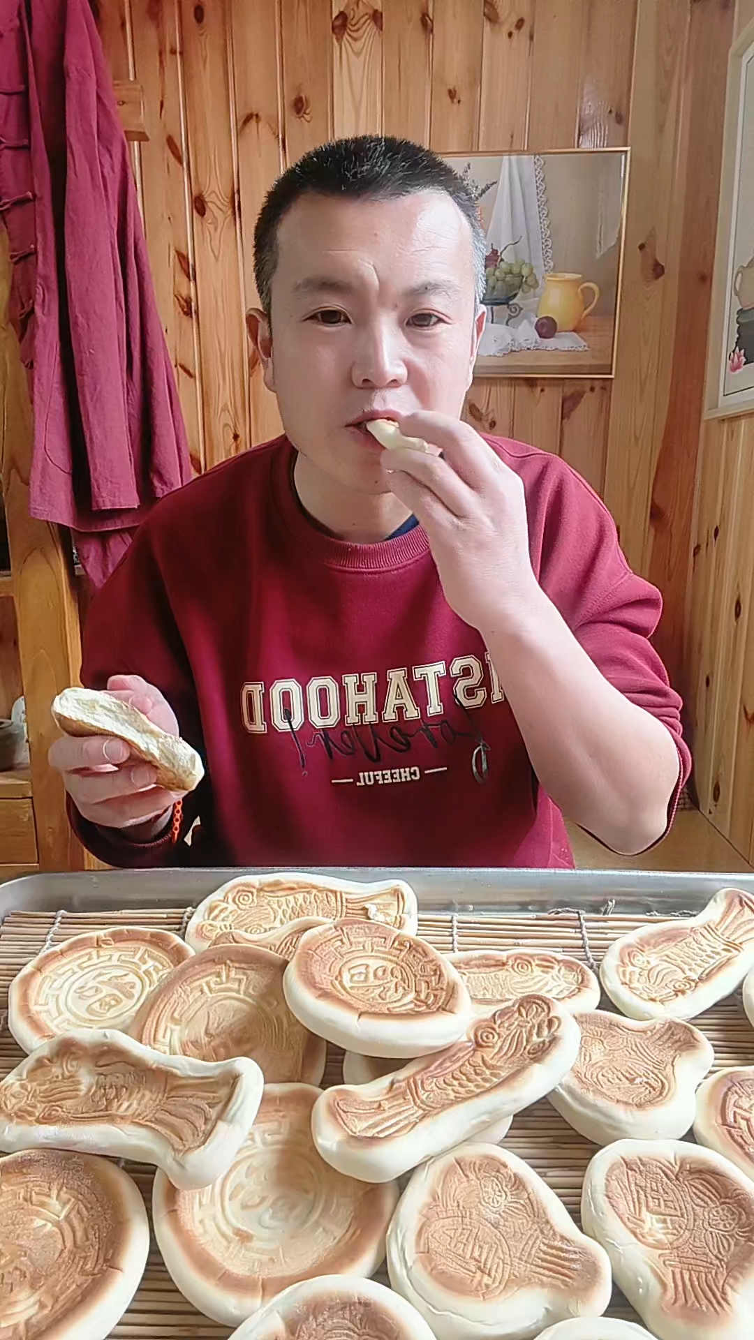 青岛美食推荐王哥庄大馒头旗下饽花系列