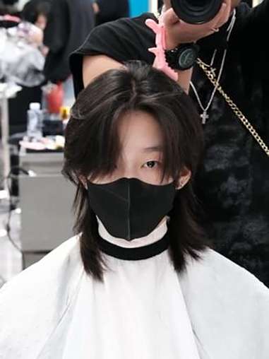 帅气女生开学前的必备发型狼尾鲻鱼头短发 狼尾 狼尾发 狼尾鲻鱼头女生 狼尾短发 鲻鱼头