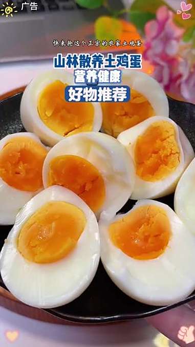 山林散养土鸡蛋新鲜虫草蛋营养健康 山林散养土鸡蛋 健康饮食